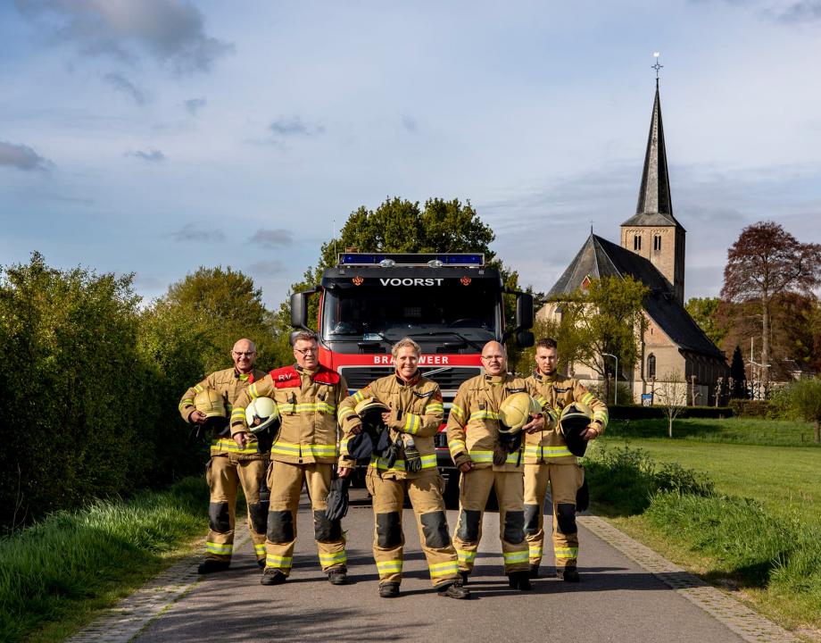 vrijwilliger bij de brandweer