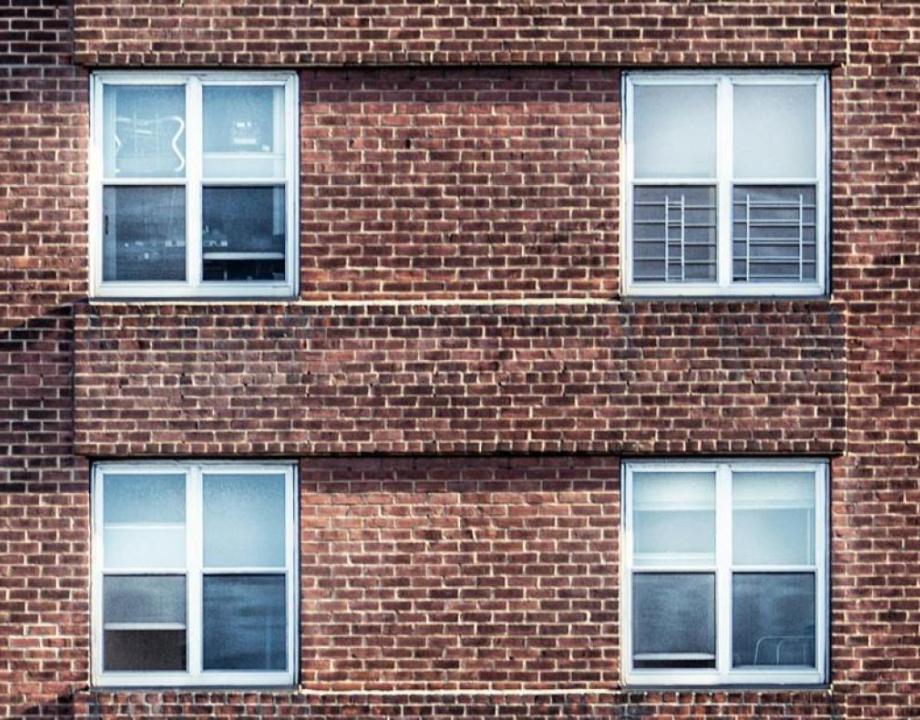 Voorgevel appartementen